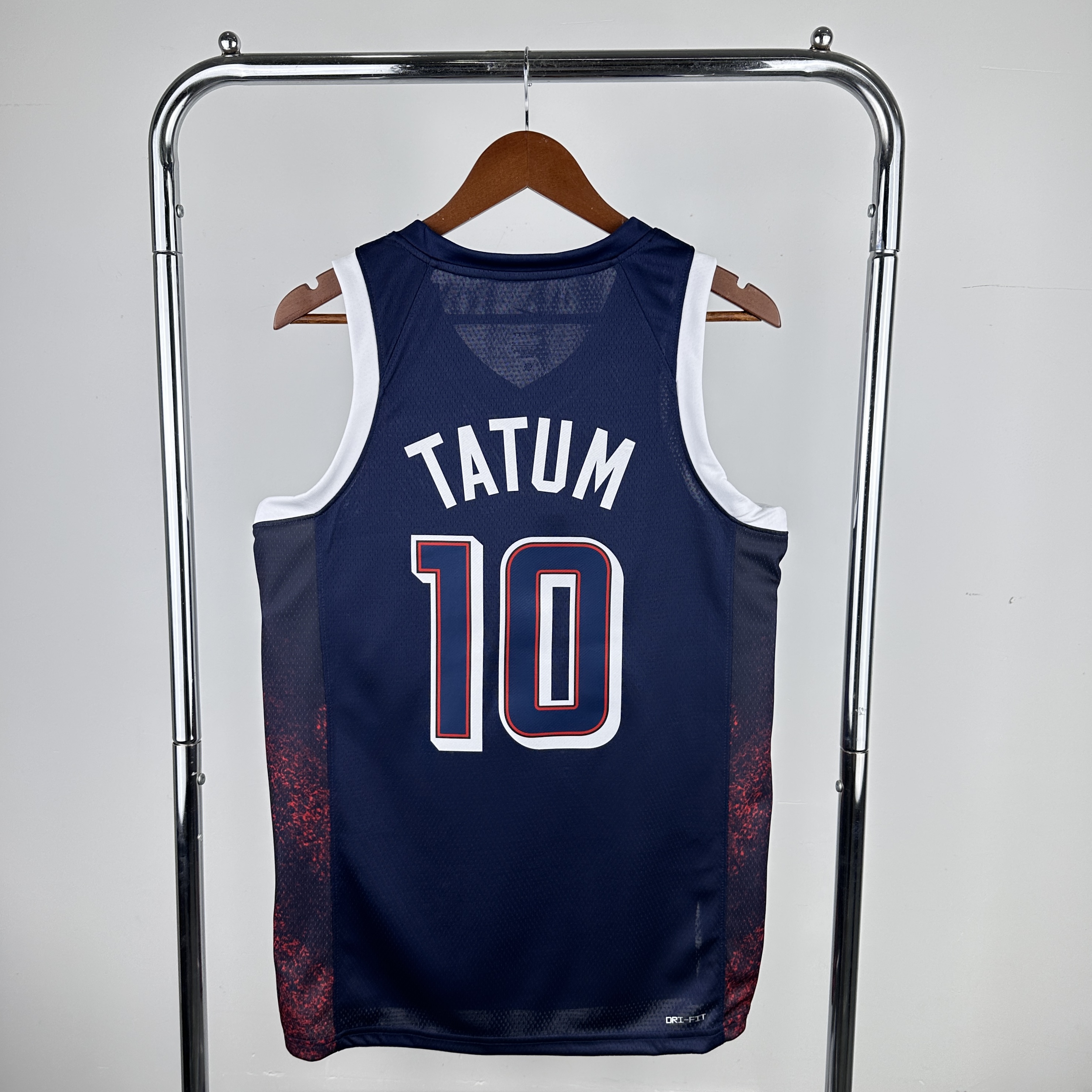 2024 Olympic USA 10 Tatum Blue Nike NBA Jersey